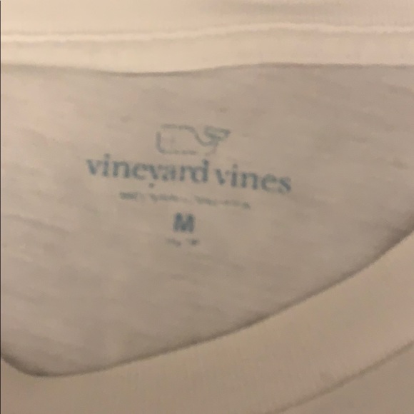 white long sleeve vineyard vines shirt - Picture 4 of 4
